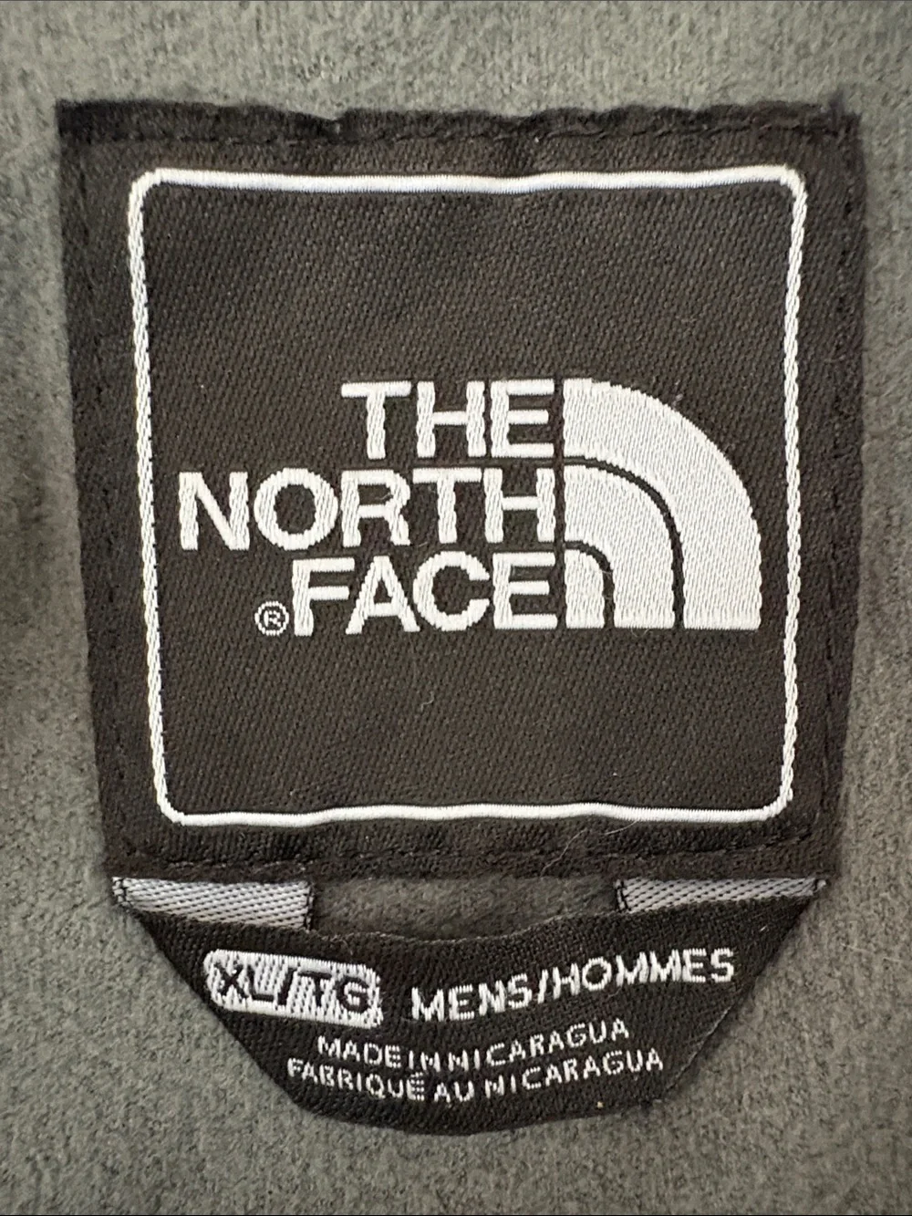 The North Face Men's Two-Tone Gray Softshell Jacket Size XL